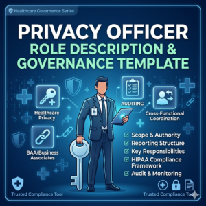 HIPAA Privacy Officer role description and job description template