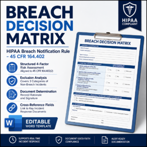 Breach Decision Matrix
