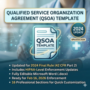 Qualified Service Organization Agreement (QSOA)